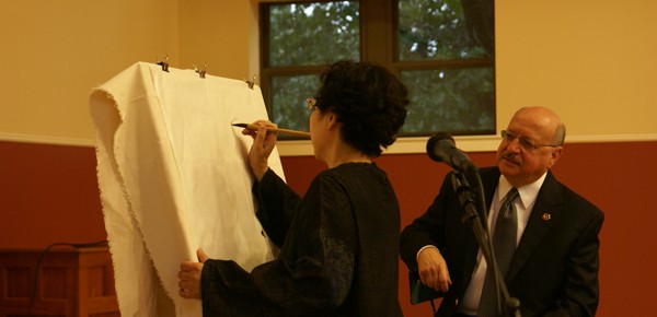 Zou Li's Lecture & Live Demonstration at Springfield College