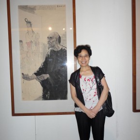 2012年六月东莞岭南画院的全国文史馆员精品展